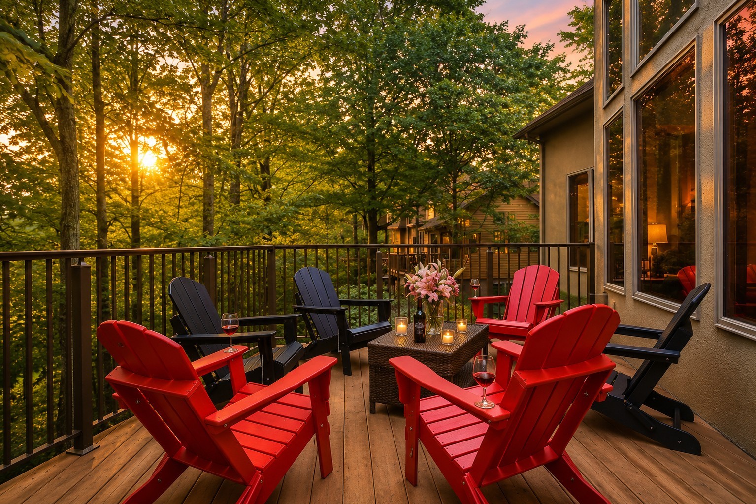 outdoor deck